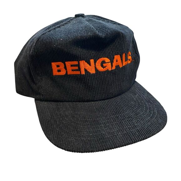 NFL Other - Vintage NFL Cincinnati Bengals Snapback Hat Cap Corduroy Starline 90s